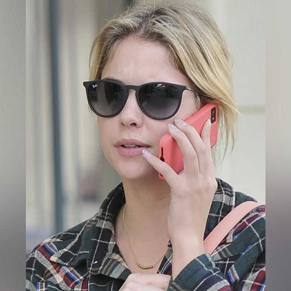 Ray-Ban Polarized Erika Sunglasses RB4171 Matte Frame Lens 54-18-145 622/T3 - Picture 2 of 13